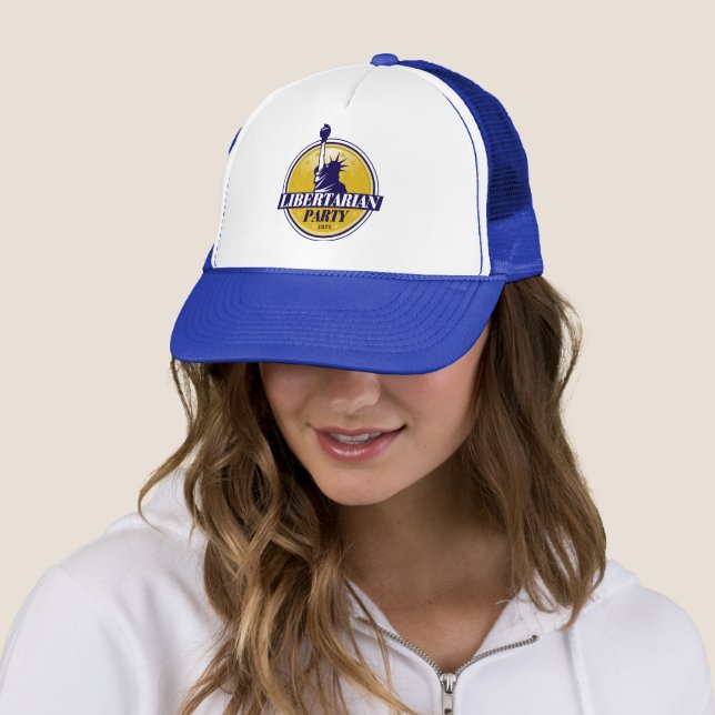 Libertarian Party Offizielle Logo Trucker Hat Truckerkappe (Beispiel)