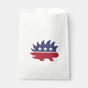 Libertarian Party Porcupine Symbol Geschenktütchen