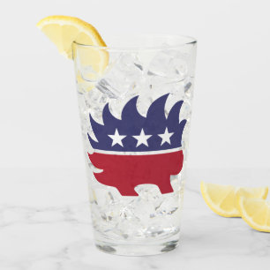 Libertarian Party Porcupine Symbol Glas