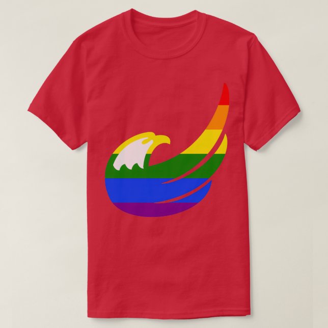 Libertarian Rainbow T-Shirt (Design vorne)