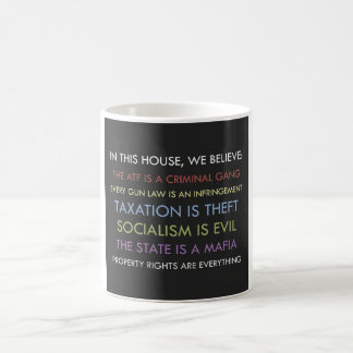 Libertarien nous croyons Mug