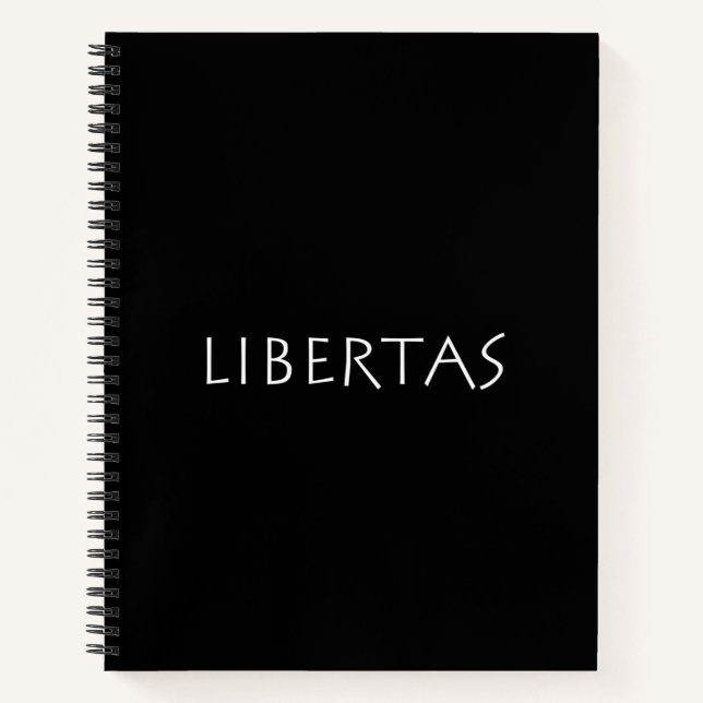 Libertas Notizbuch (Vorderseite)
