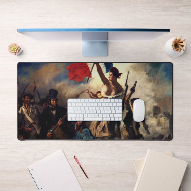 Liberté à la tête du peuple, Eugene Delacroix (Bureau 1)