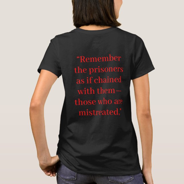 Liberté d'incarcération T-shirt (Dos)