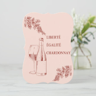 Liberté Égalité Chardonnay Der Mensch und die Wein
