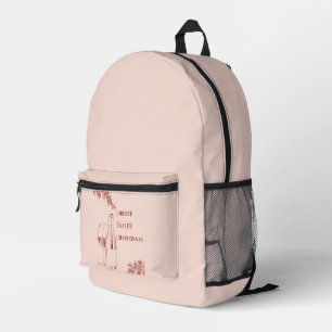 Liberté Égalité Chardonnay Der Mensch und die Wein Bedruckter Rucksack