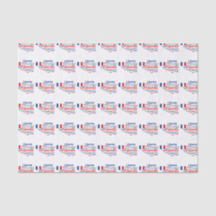 Liberté, Égalité, Fraternité - französische Seidenpapier