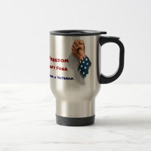 Liberté et vétérans Mug patriotique