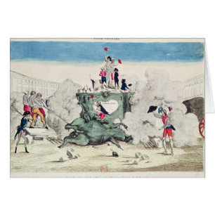 Liberté renversant la statue du plus grand