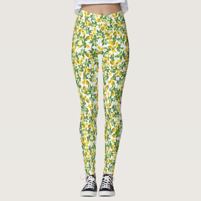 Liberty 2 Gelb Leggings (Vorderseite)