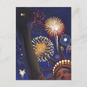 "Liberty 2K" Freiheitsstatue Postkarte