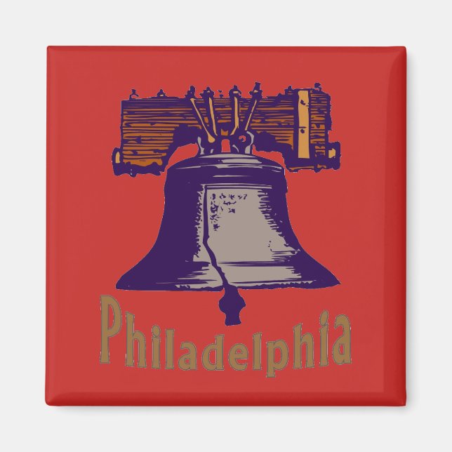 Liberty Bell in Philadelphia Magnet (Vorne)
