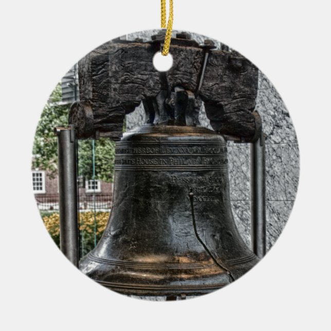 Liberty Bell Keramikornament (Vorne)
