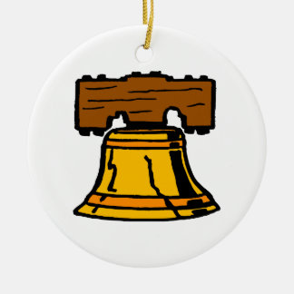 Liberty Bell Keramikornament