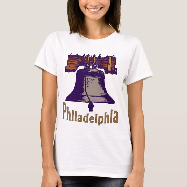 Liberty Bell Philadelphia T-Shirt (Vorderseite)