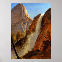 Liberty Cap Yosemite Park Wasserfall 1873