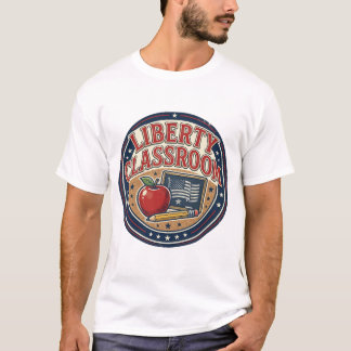Liberty Classroom Patriotischer Patriotischer Lehr T-Shirt