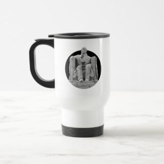Liberty Crumbling Face palming Lincoln Tasse
