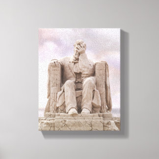 Liberty Crumbling, Facepalming Lincoln Leinwand