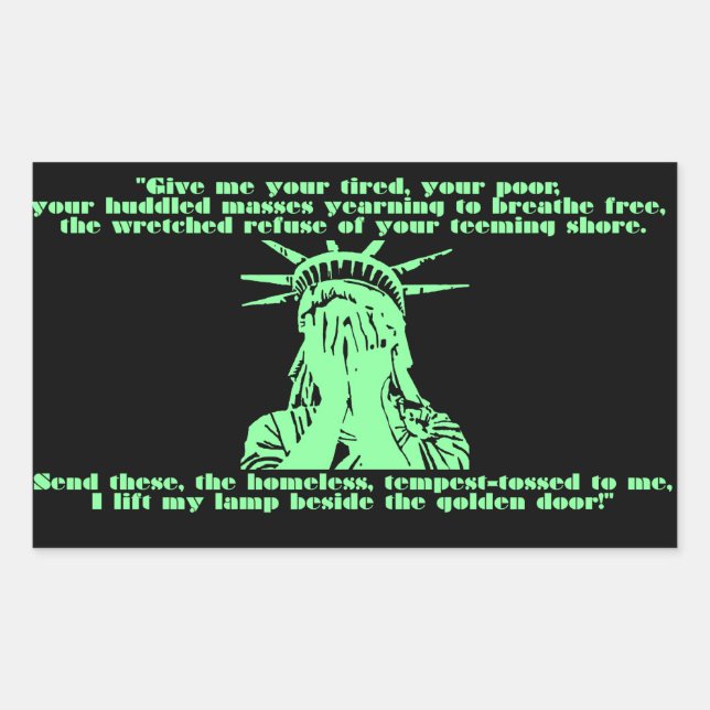Liberty Cry Sticker (Vorderseite)