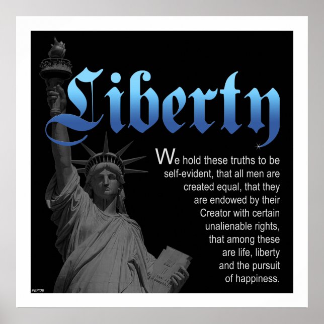 Liberty Deklared Poster (Vorne)