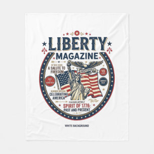 Liberty Eis am Stiel Patriotisch Patriotisch Eis-P Fleecedecke