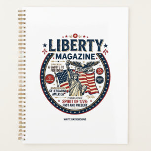 Liberty Eis Am Stiel Patriotisch Patriotisches Eis Planer