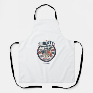 Liberty Eis am Stiel Patriotisch Patriotisches Eis Schürze