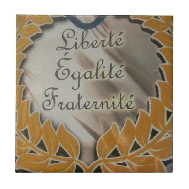 Liberty Equality Fraternity.png Fliese (Vorderseite)