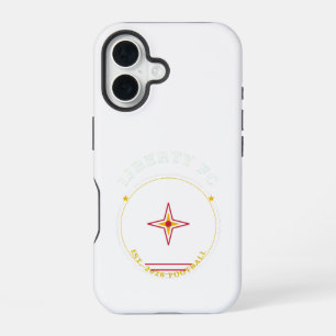Liberty FC Compass-Abzeichen Handyhülle USA Fußb iPhone 16 Hülle