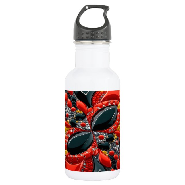 Liberty Flasche Deutschland Farben Edelstahlflasche (Vorderseite)