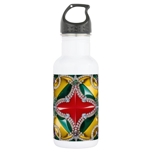 Liberty Flasche Los Angeles Farben Edelstahlflasche (Vorderseite)