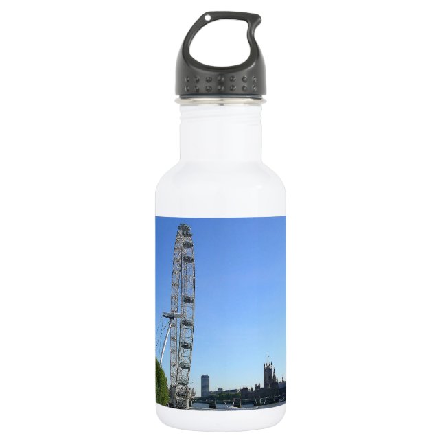 Liberty Flasche mit London Eye Ferris Wheel Trinkflasche (Vorderseite)