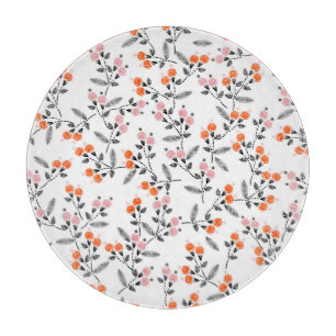 Liberty Florals: Handgestickte Stickerei Schneidebrett