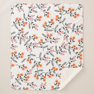 Liberty Florals: Handstickerei Sherpadecke