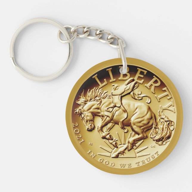 Liberty Horse Coin  Schlüsselanhänger (Vorderseite)