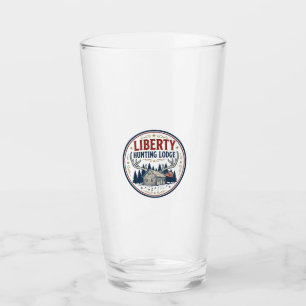 Liberty Jagd Lodge Patriotisch Patriotisch Jagd  Glas