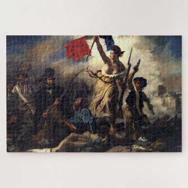 Liberty Leading - Eugène Delacroix (Horizontal)