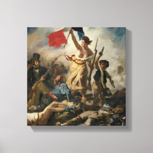 Liberty Leading the People Eugène Delacroix Leinwanddruck