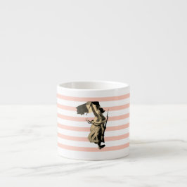 Liberty Leading the People Eugène Delacroix pastel Espressotasse