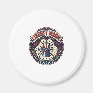 Liberty Magic Patriotisches Patriotisches Magie-Sh Magnet