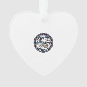 Liberty Marching Band Patriotischer Patriotischer Ornament