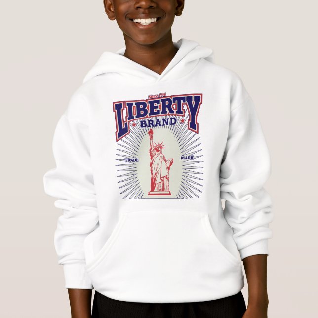 LIBERTY-MARKE HOODIE (Vorderseite)
