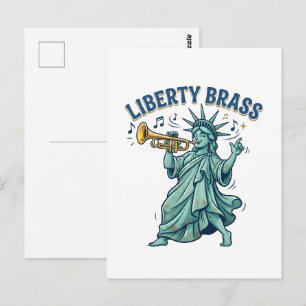 Liberty Messing Postkarte