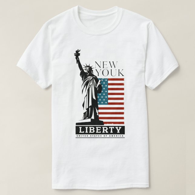 LIBERTY New Yourk T - Shirt (Design vorne)