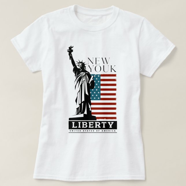 LIBERTY New Yourk T-Shirts (Design vorne)