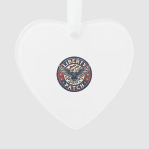 Liberty Patch Patriotischer Stickerei-Patch Ornament