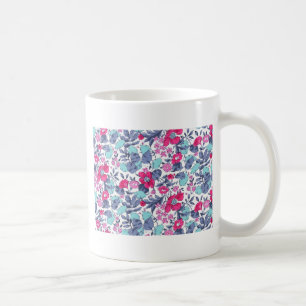 Liberty personalisierbare Blume Vorname Kaffeetasse