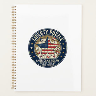 Liberty Puzzle Patriotisches Patriotisches Puzzle Planer