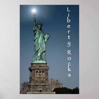 Liberty Rocks Poster